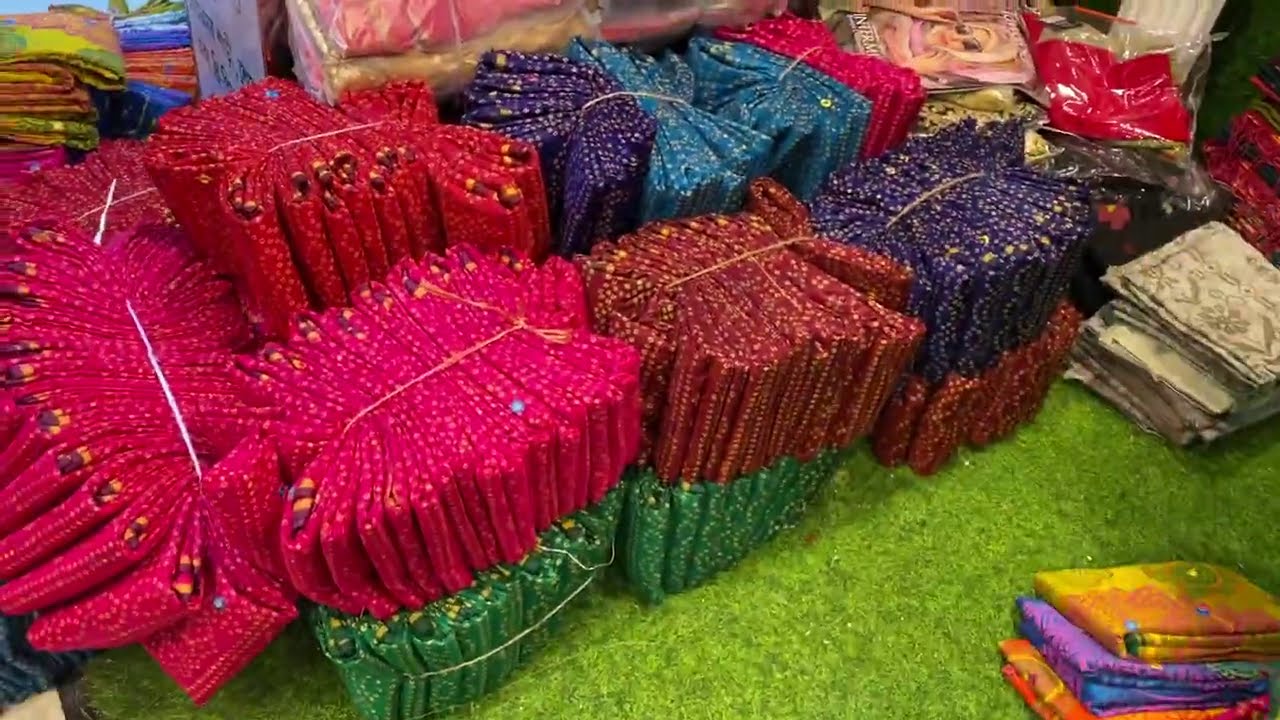 famous collection pure reshom silk party saree