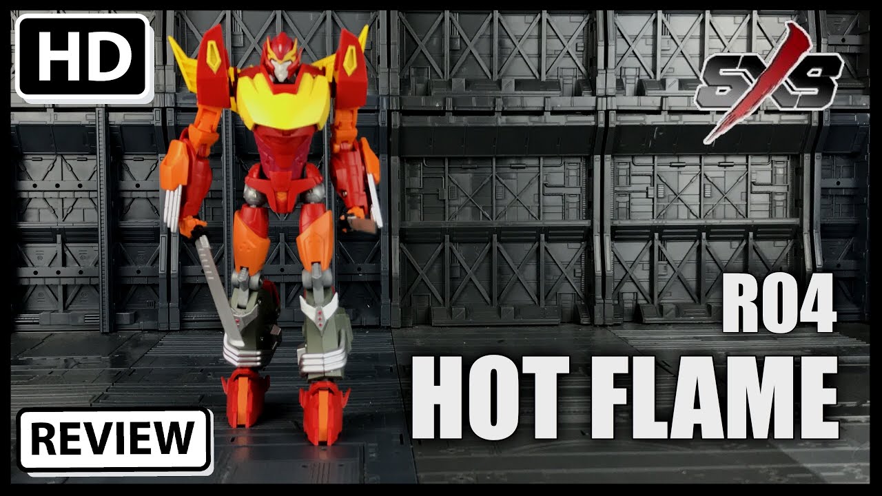 SXS Toys R04 Hot Flame IDW The Transformers MTMTE Hot Rod Rodimus