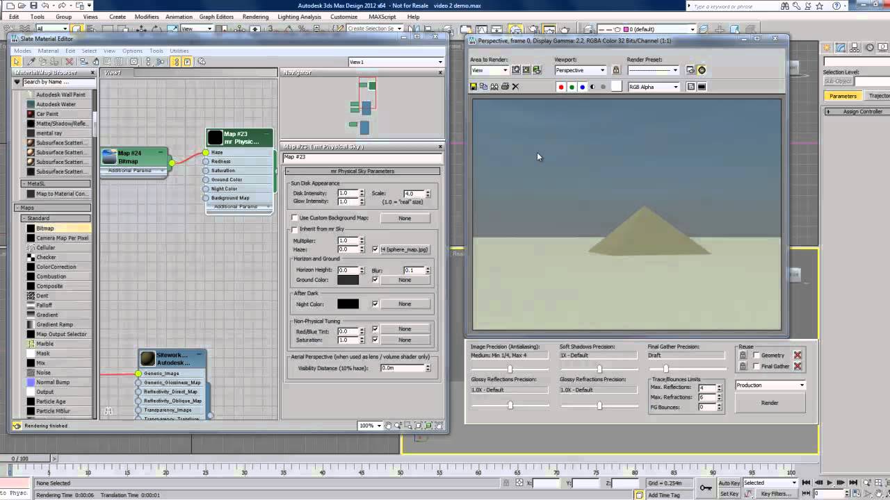 3ds Max 2012 -- Creating a Daylight System