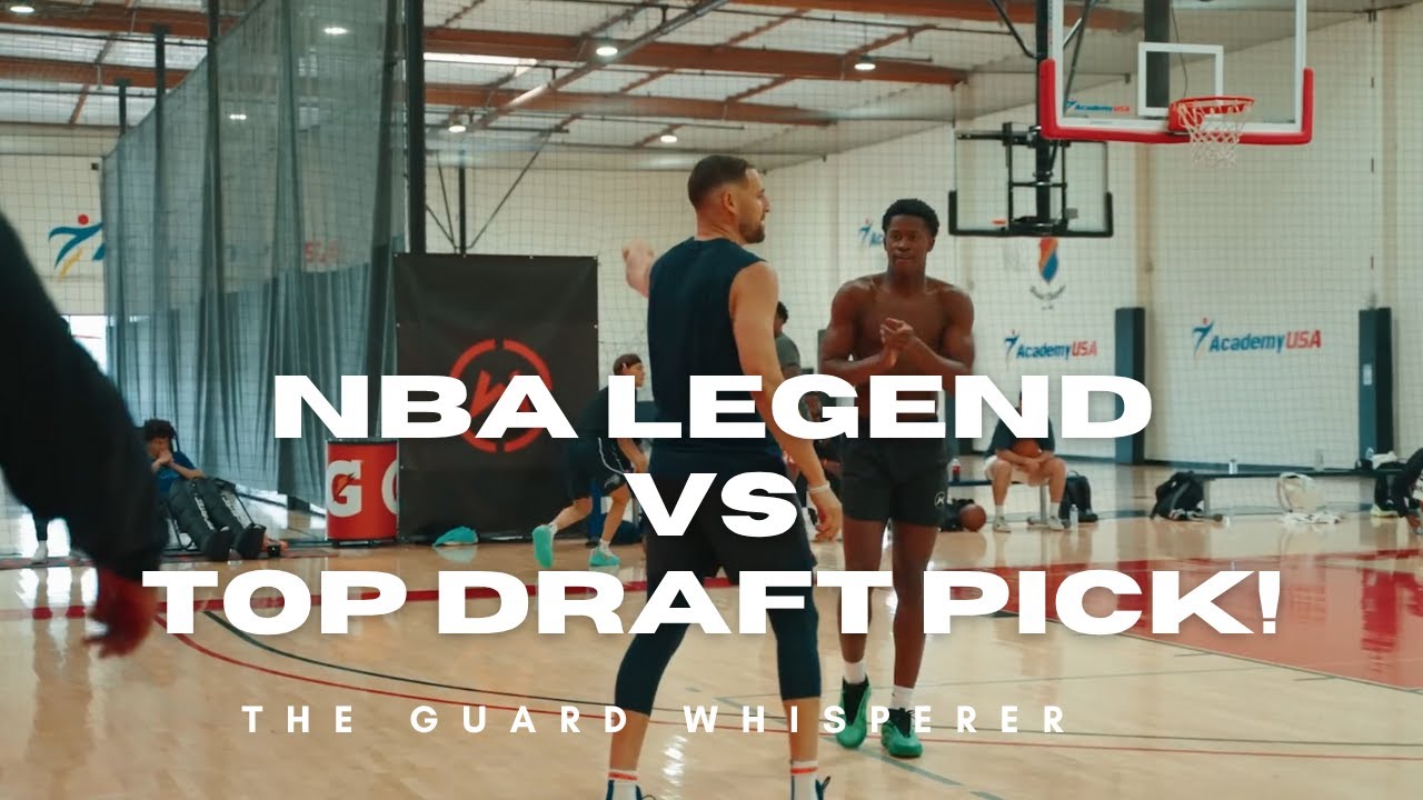 NBA LEGEND vs TOP DRAFT PICK! Klay Thompson vs VJ Edgecombe | Elite Open Run at the Dojo!
