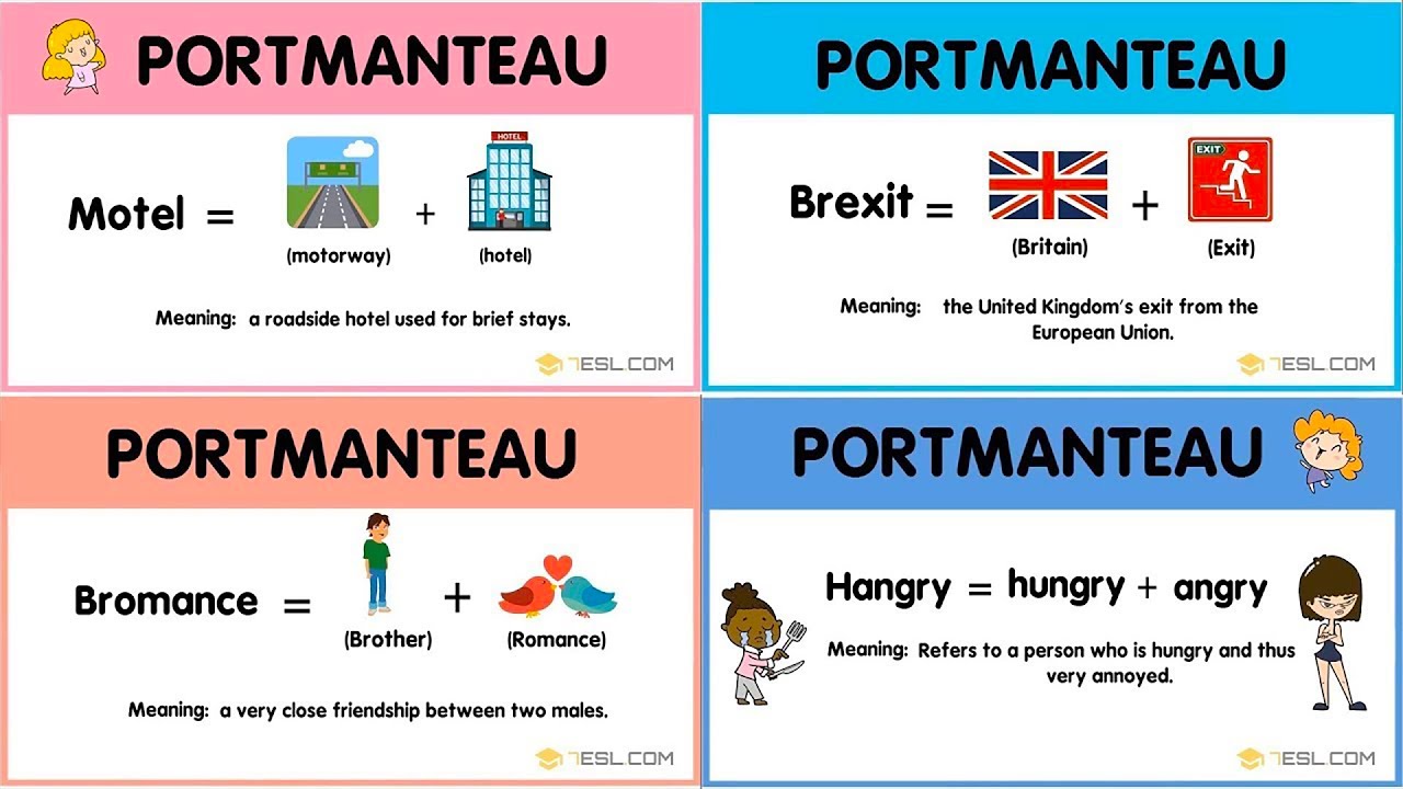 35+ Portmanteau Words You Should Immediately Add to Your Dictionary