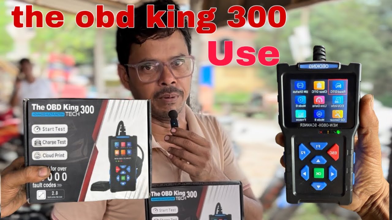 the obd king 300 full details ke shat use kaise kar  /new obd scanner tools