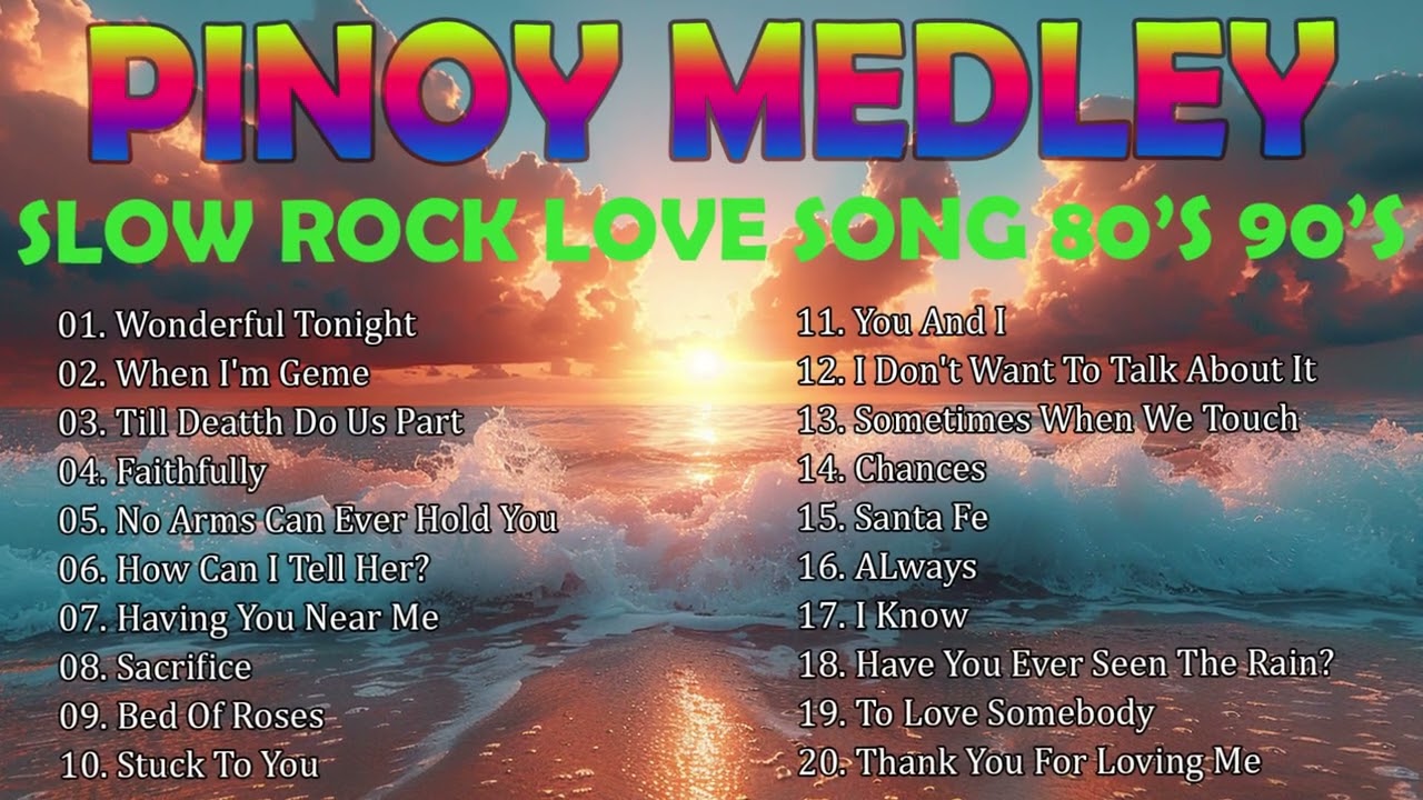 NONSTOP SLOW ROCK LOVE SONGS 80S 90S - MGA LUMANG TUGTUGIN NOONG 90S - EMERSON CONDINO COLLECTION