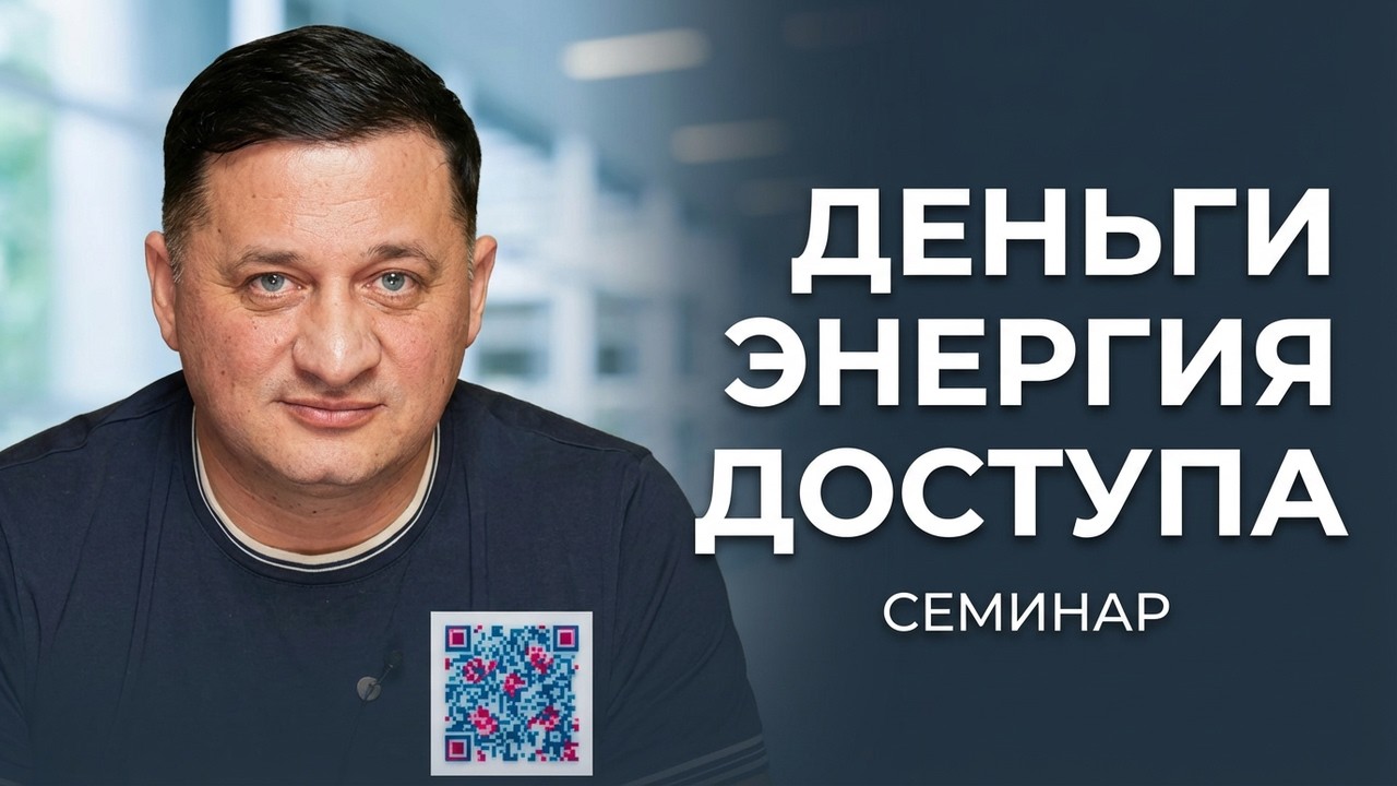 ОГО! Отрывки из семинара Денги Энергия Доступа !