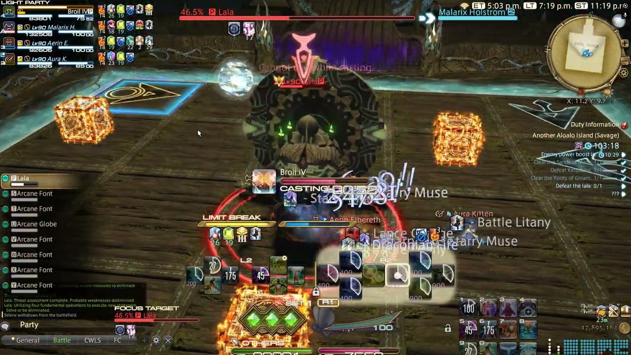 FFXIV Another Aloalo Savage [SCH pov] [7.2]: Unedited