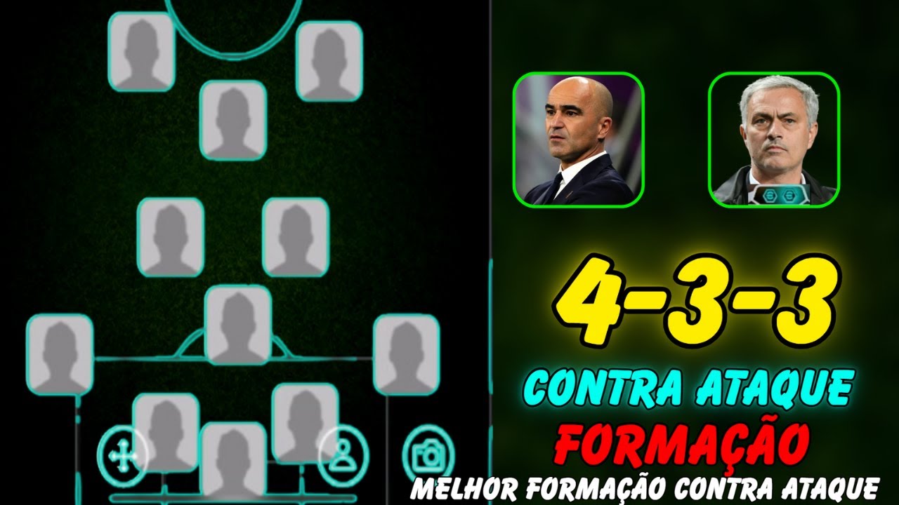 4-3-3 🥵🔥 Melhor Forma&ccedil;&atilde;o para estilo Contra Ataque eFootball 2026 | Melhor Forma&ccedil;&atilde;o eFootball 2026