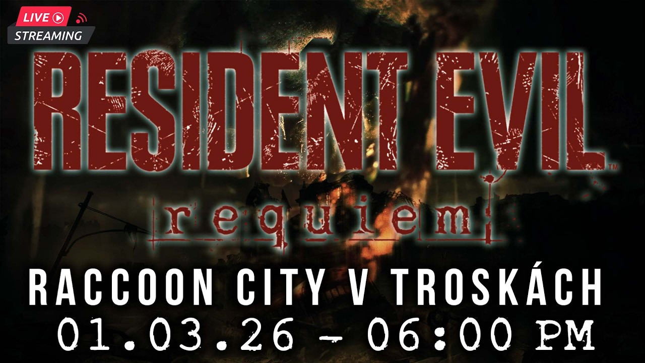 🔴RESIDENT EVIL REQUIEM – RACCOON CITY V TROSKÁCH | KDO TADY PŘEŽIJE? 🧟🔥 !DONO !MERCH !SMARTY