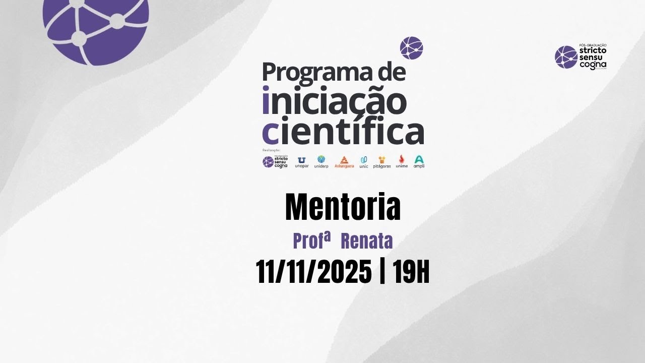 Mentoria | Programa de Iniciação Científica | 11/11/2025 | Plágio