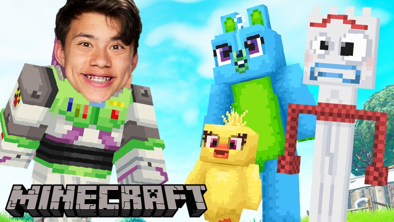 *NEW* Toy Story 4 In Minecraft! (BECOME FORKY?)