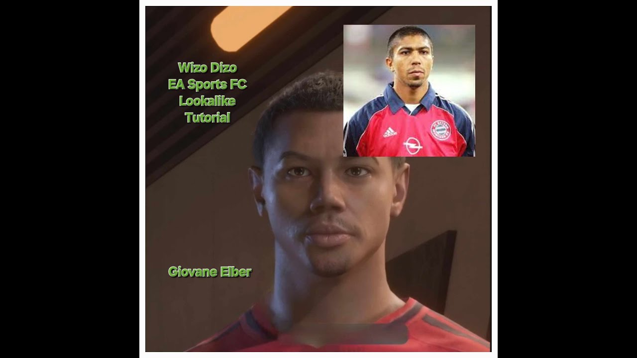 How to create - Lookalike - Giovane Elber - EA SPORTS FC 25