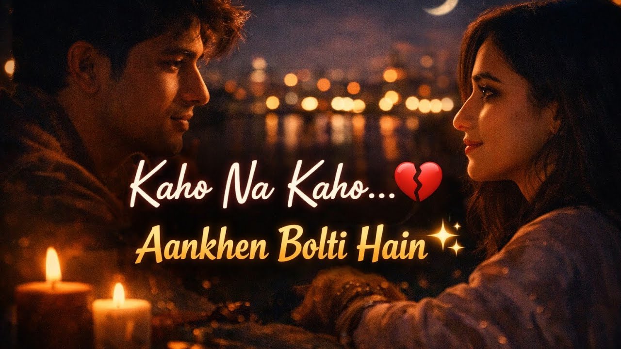 Kaho Na Kaho 💔 | Aankhen Bolti Hain | Romantic Lofi Vibes | Heart Touching
