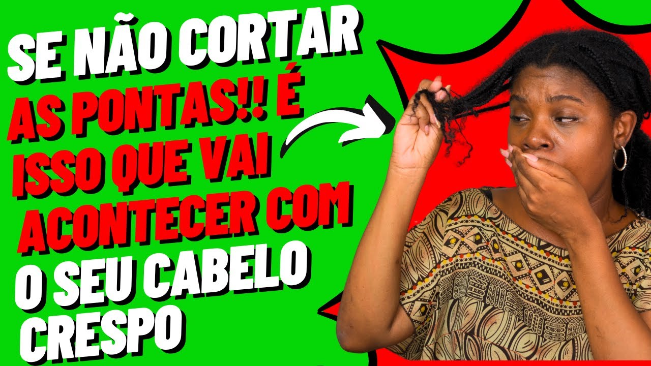 Como se livrar das pontas duplas e destravar o crescimento do crespo