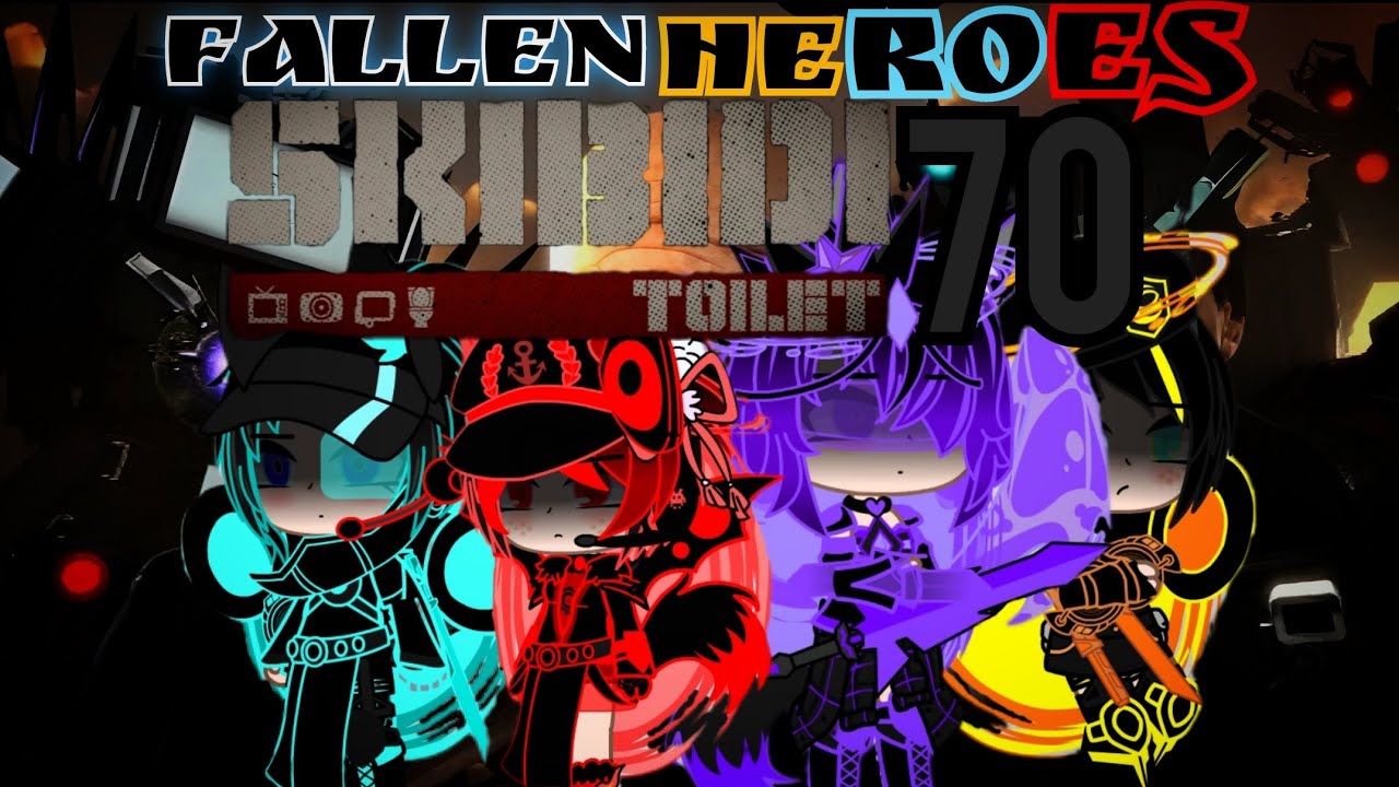 (Rus/USA) FEM titans react to skibidi toilet 70//Gacha Club// my AU. #bringboomback 