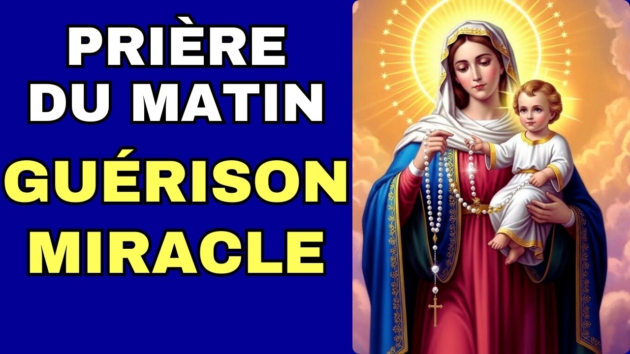 🌹 Guérisons, Miracles et Paix Intérieure – Priez avec Notre Dame du Rosaire chaque Matin