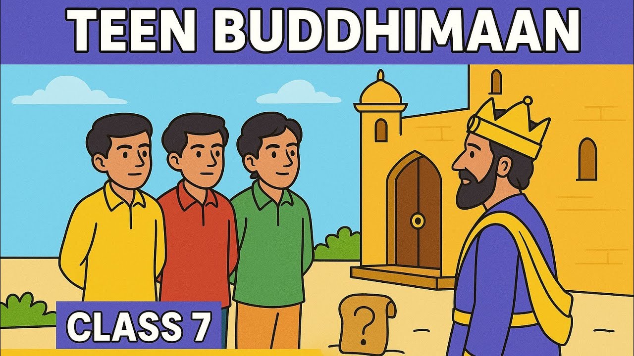 तीन बुद्धिमान एनिमेटेड / कक्षा 7/ मल्हार