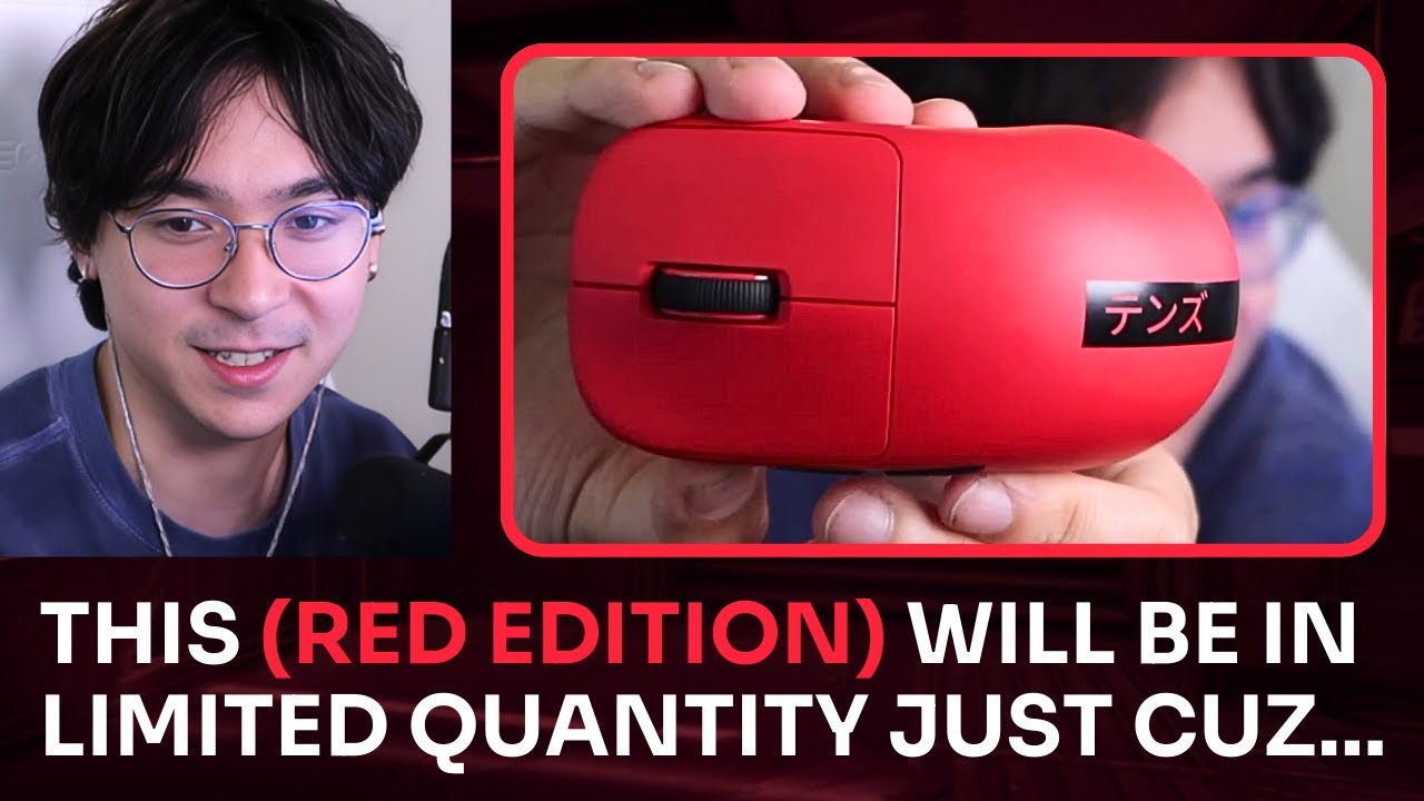 TenZ раскрыл подробности о своей новой мыши Red Edition
