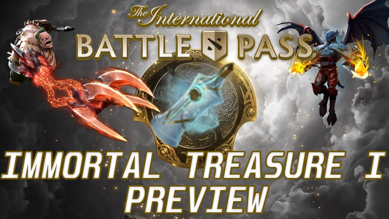 Immortal Treasure 1 Preview - The International 2020 Battle Pass