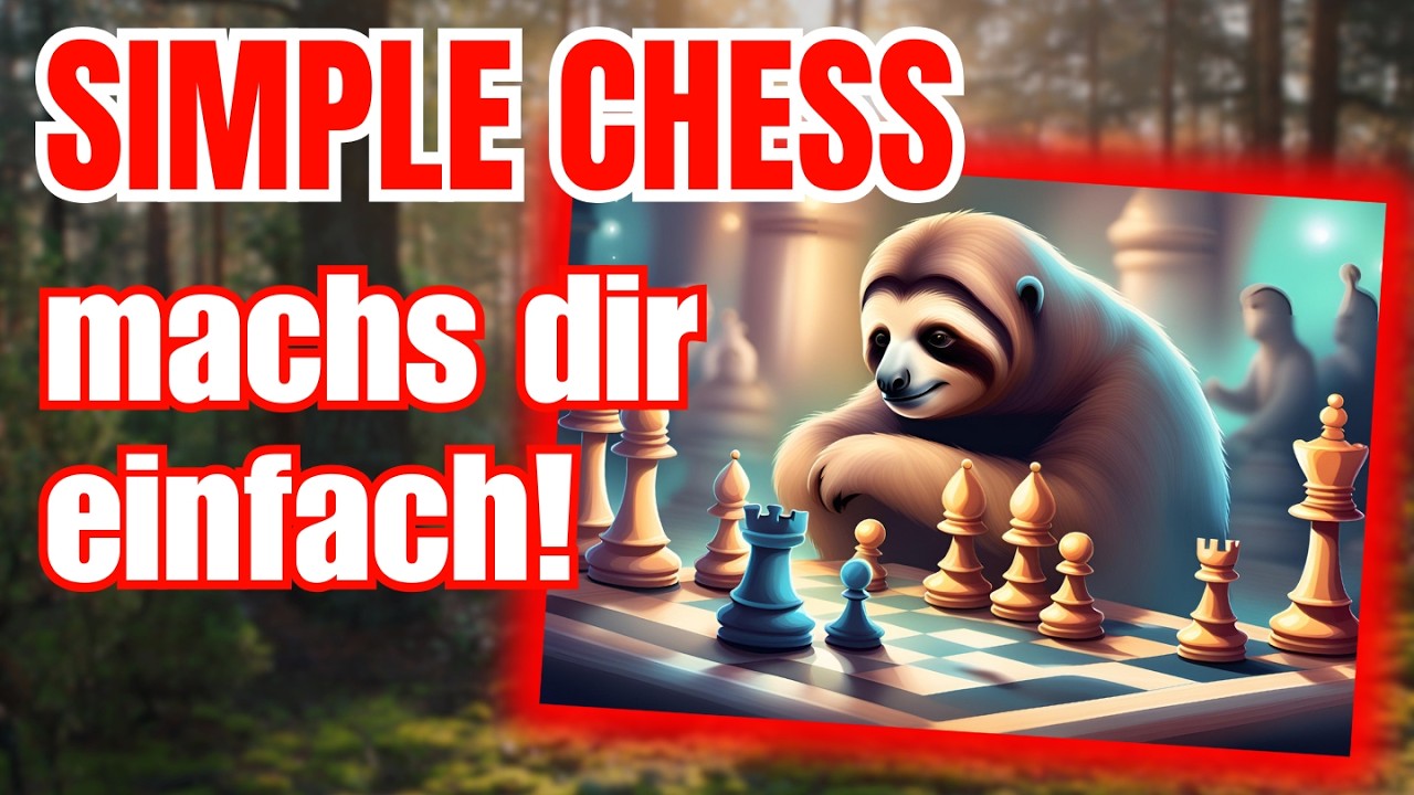 Simple Chess: Ohne Eröffnungstheorie aber dafür streng nach Prinzipien spielen!