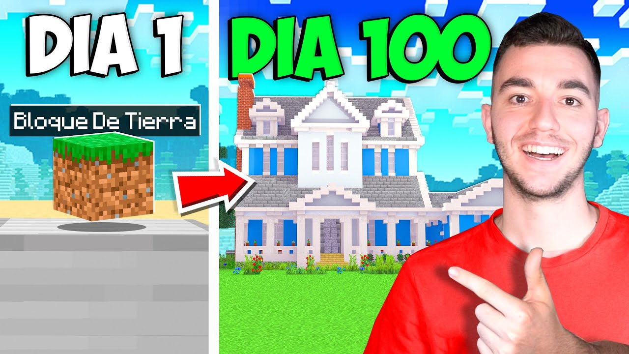 INTERCAMBIANDO 1 BLOQUE hasta ser MILLONARIO en MINECRAFT