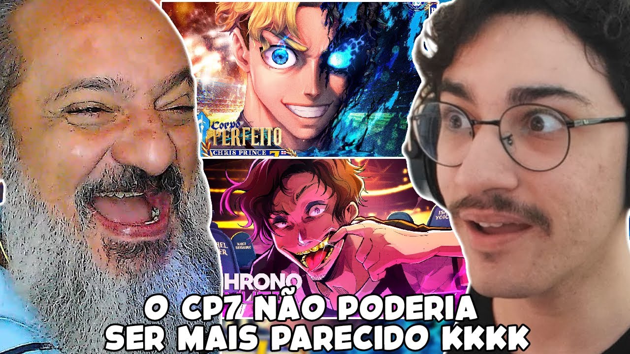 JÁ TEM O CR7, QUEM É O MESSI? - Chris Prince & Don Lorenzo (Blue Lock) M4RKIM & Chrono | REACT