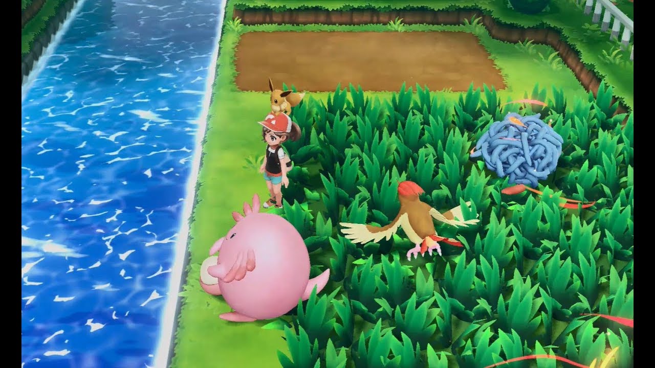 Pok&eacute;mon: Let's Go, Eevee! ◆ All Pok&eacute;mon on Route 21 (No Legendary Birds)