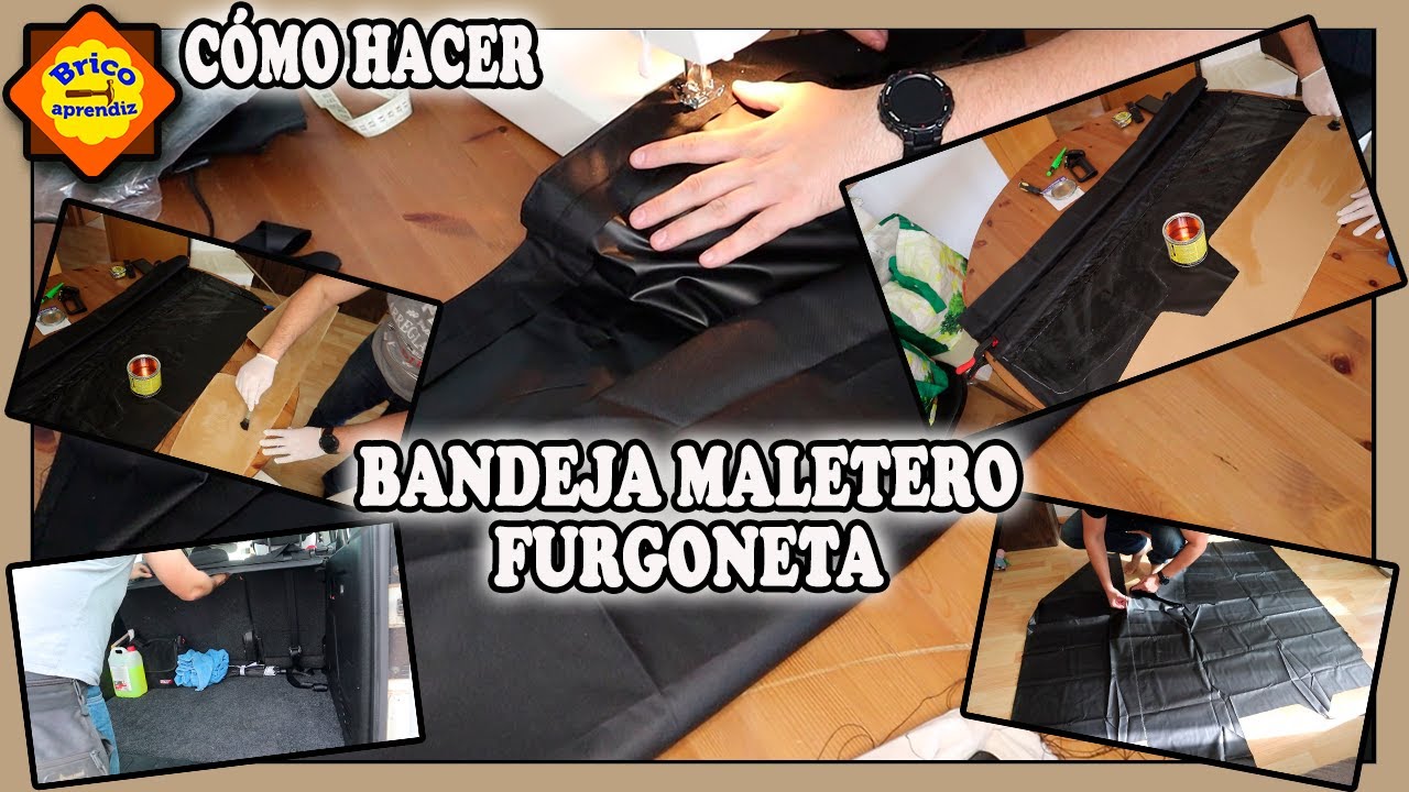 Cómo hacer una bandeja de maletero enrollable y casera para Fiat dobló