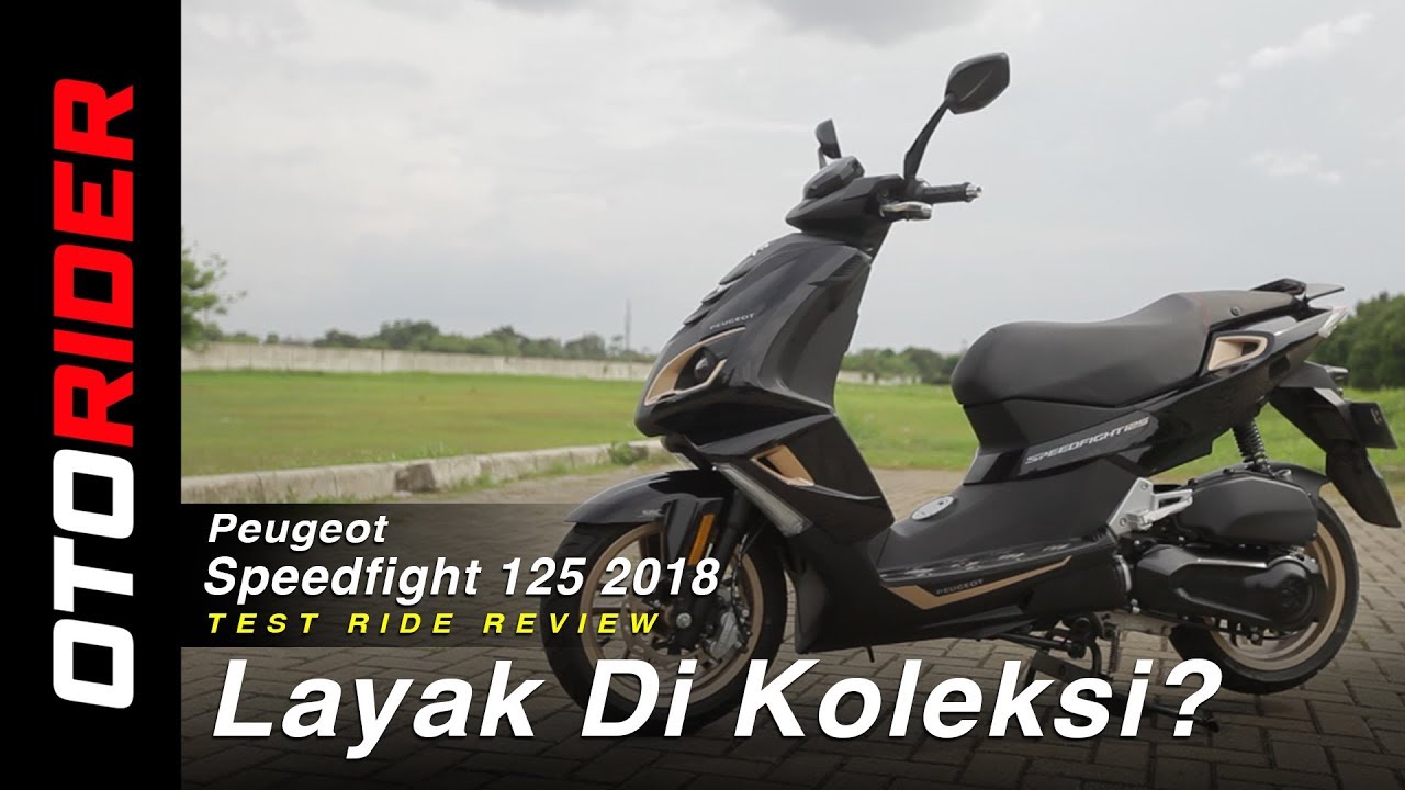 Peugeot Speedfight 125 2019 Test Ride Indonesia | OtoRider
