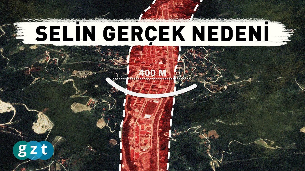 Kastamonu'da sel I Su akar yatağını bulur