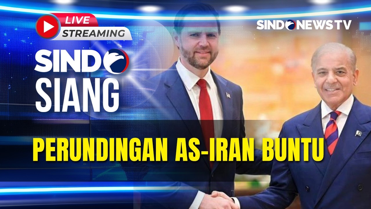 🔴 PERUNDINGAN AS-IRAN BUNTU | SINDO SIANG | 12/04 | FULL