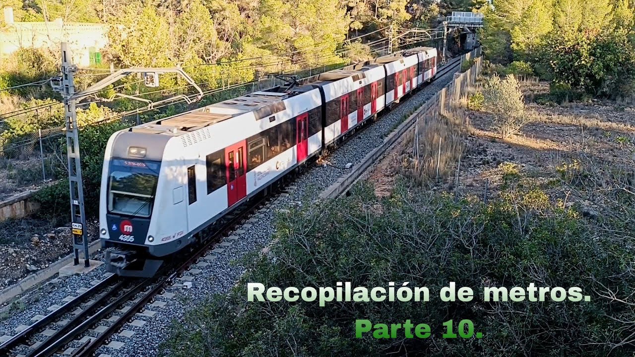 Recopilación de Metros de Metrovalencia. (Septiembre 2024).