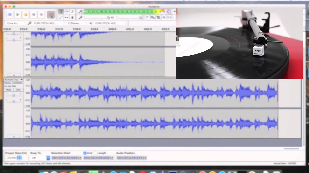 How to Rip LP with GT40 Alpha (by Clef Audio)