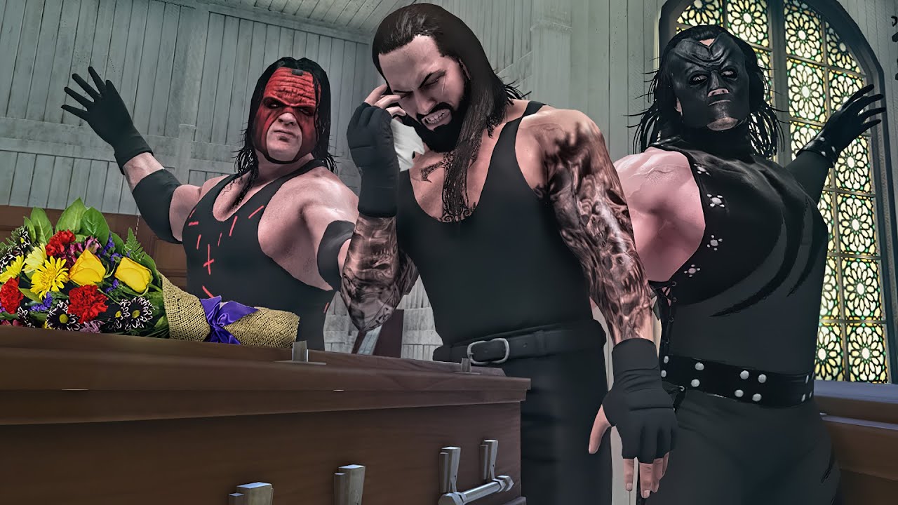 UNDERTAKER'S SON DEMOLISHED BY KANE'S TWIN!  | WWE 2K19 Universe Mods