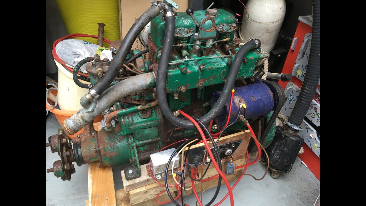 Volvo Penta MD2B Startup