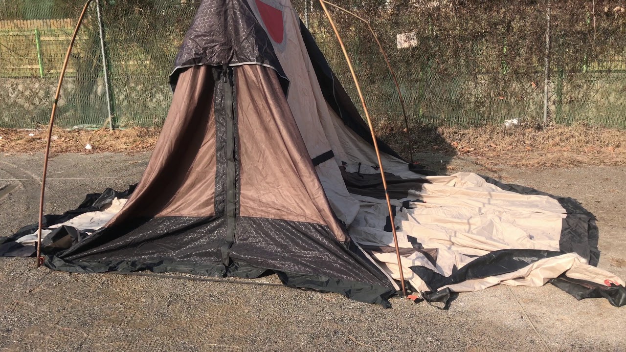 지프 실베스터2 텐트 설치 포인트