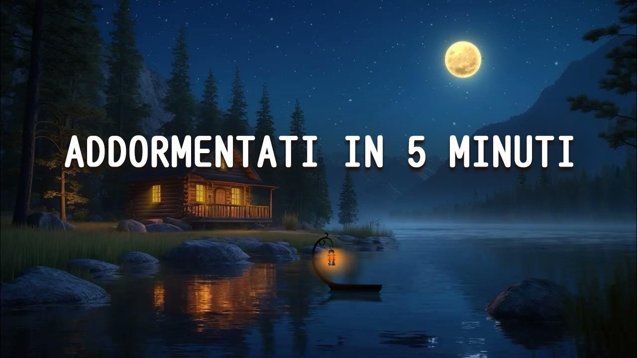 Addormentati in 5 Minuti | Musica Rilassante per Dormire Subito (+ Suoni d'Acqua)