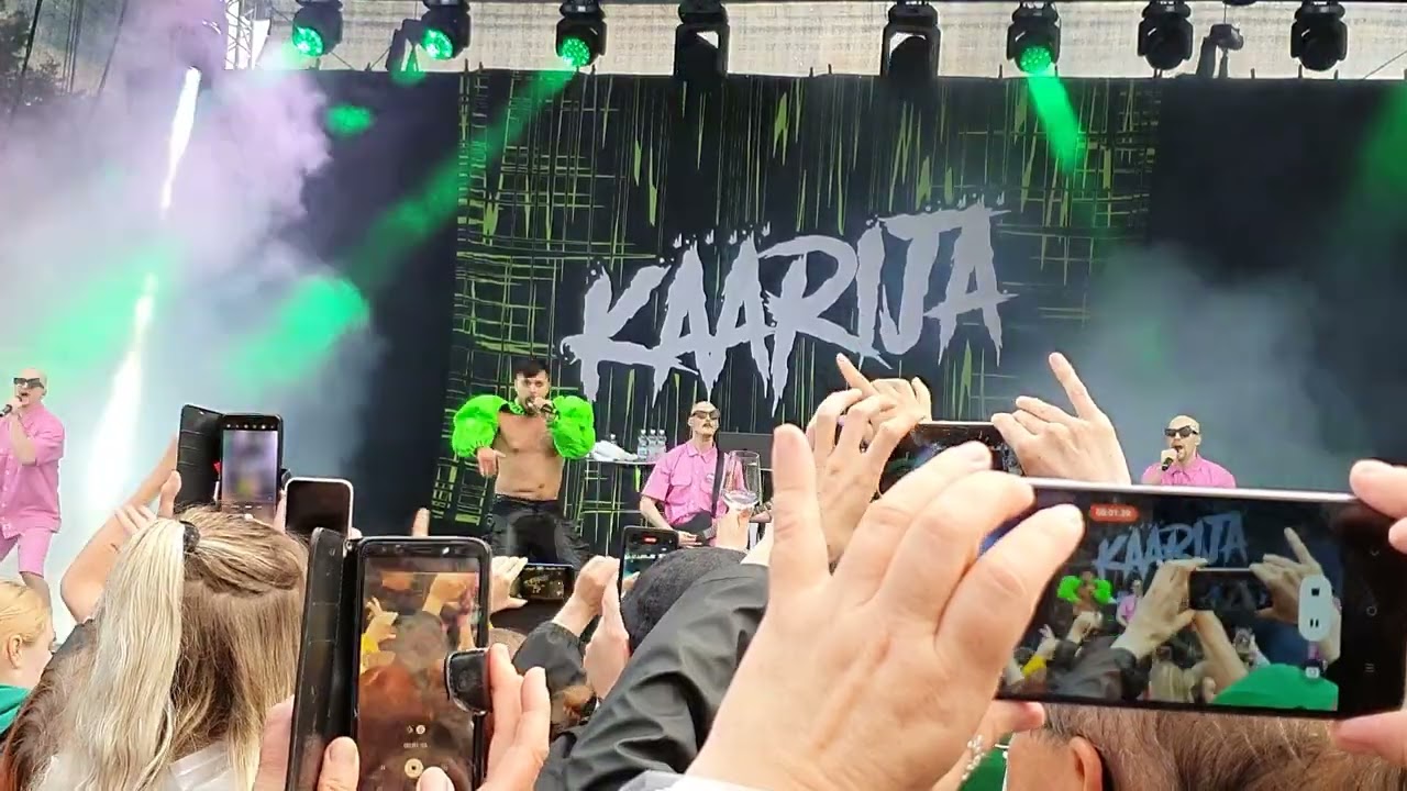 Käärijä - Cha Cha Cha @ Viinijuhlat, Kuopio 3.7.2023