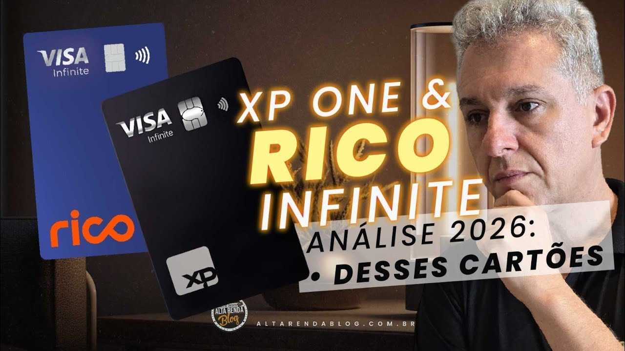💳A MUDAN&Ccedil;A NOS CART&Otilde;ES DA XP VISA INFINITE ONE, XP VISA INFINITE E RICO EM 2026.