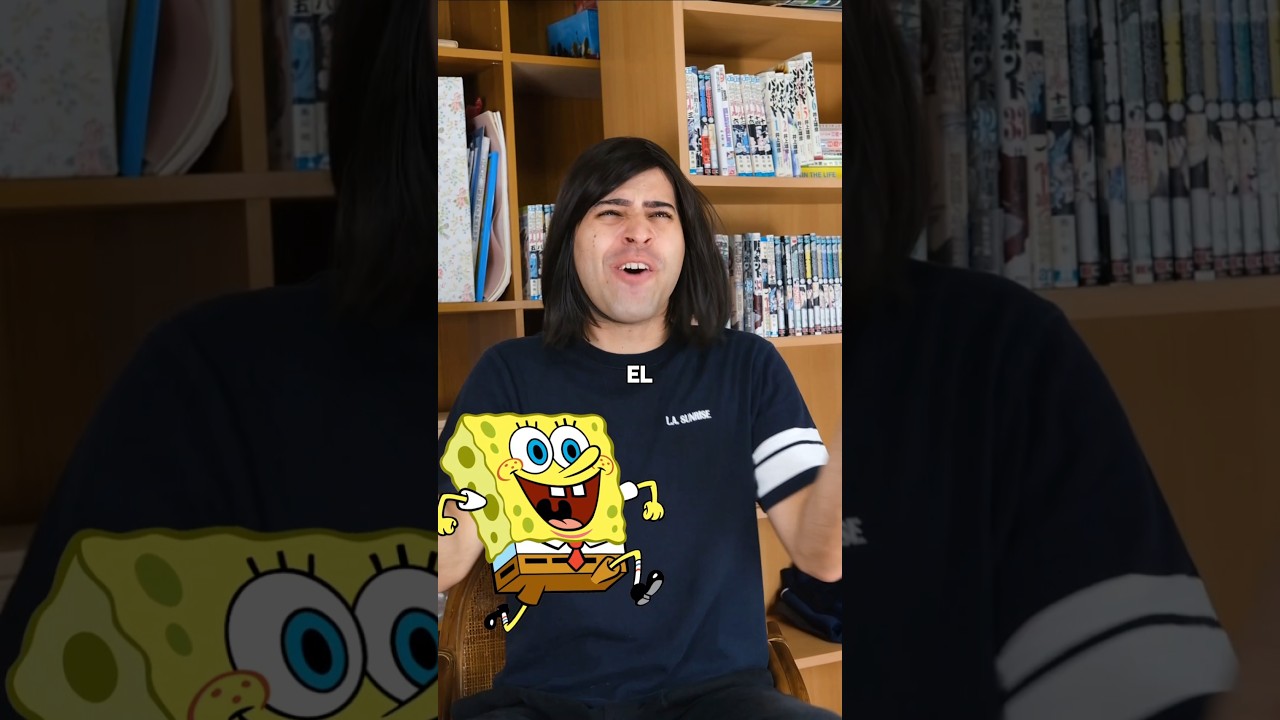 Mi mam&aacute; es la FAN #1 de Demon Slayer ⚔️ &iquest;o de Bob Esponja? #shorts