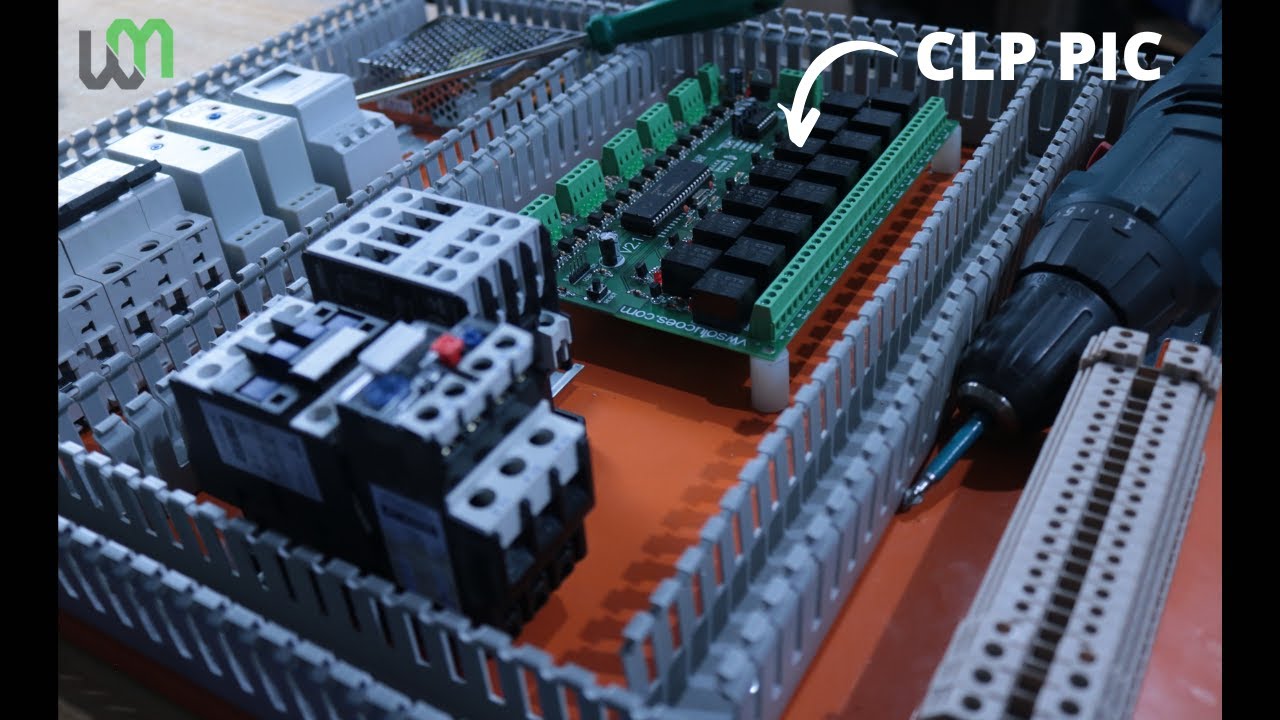 Painel de Comando para Bombas com CLP PIC | Montagem da Estrutura - (Parte 1 de 4)