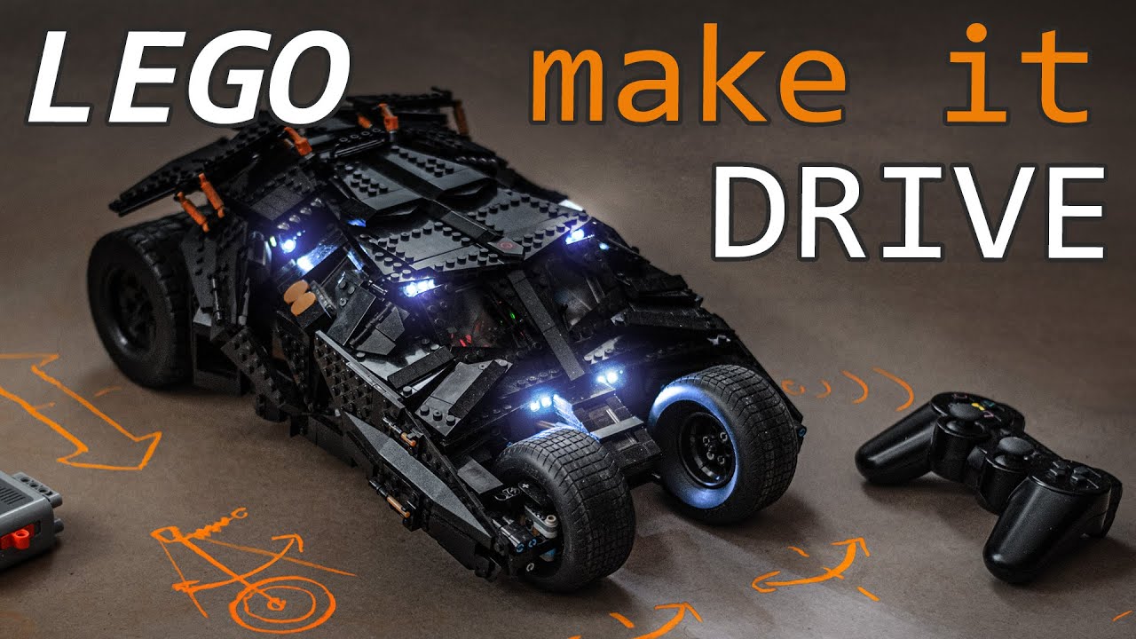 лего Бэтмобиль дистанционным управлением Lego 76023 Tumbler (Тумблер) RC Бэтмен Тёмный рыцарь Начало