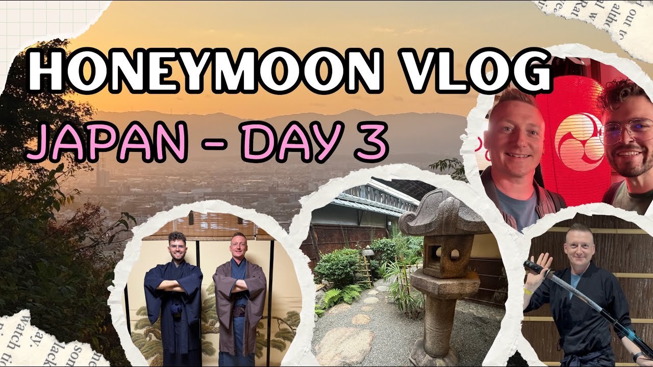 ✨🐭Japan Honeymoon Day 3 - Kyoto, Ninja & Samurai Museum and Tea Ceremony🐭✨