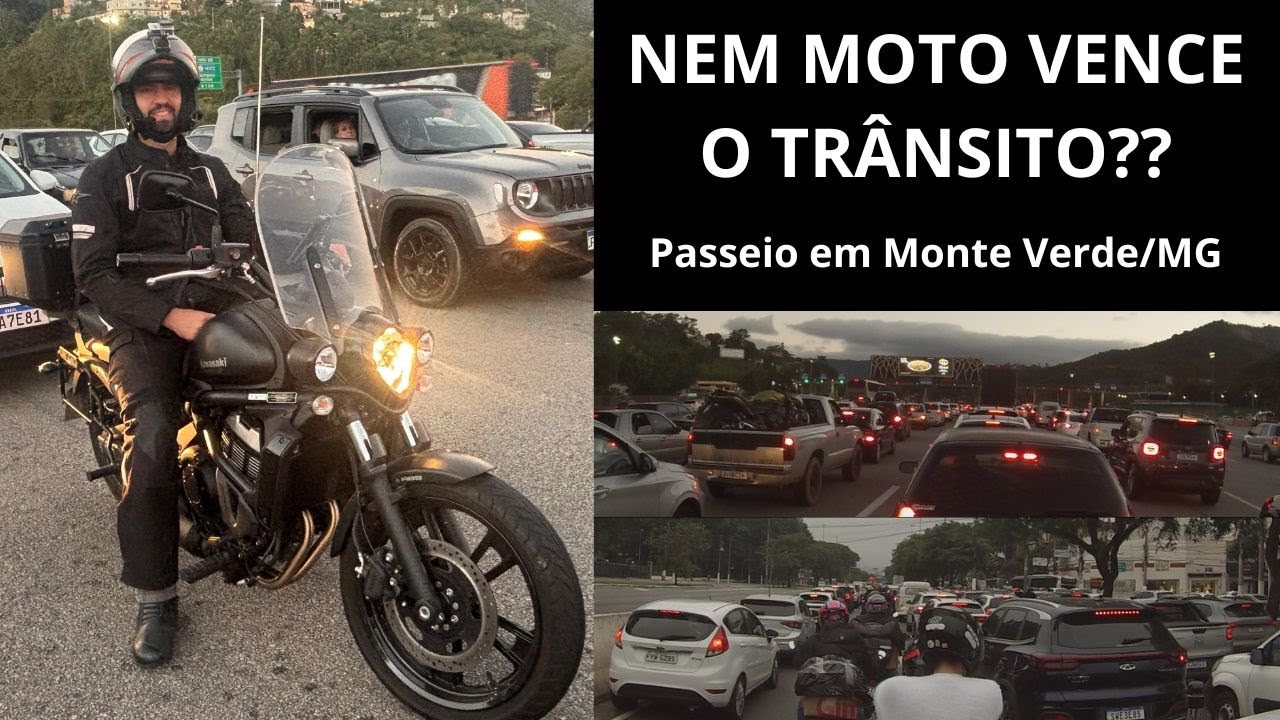 Tiro Curto de SP até Monte Verde - Kawasaki Vulcan 650