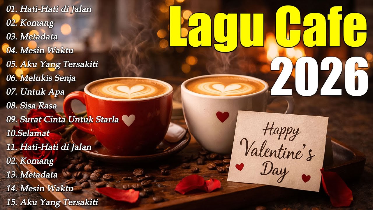 Lagu Cafe Akustik Indonesia Terbaik 🎵 Musik Cafe Populer 🎵 Cinta Terbai, Komang, Aku Yang Tersakiti