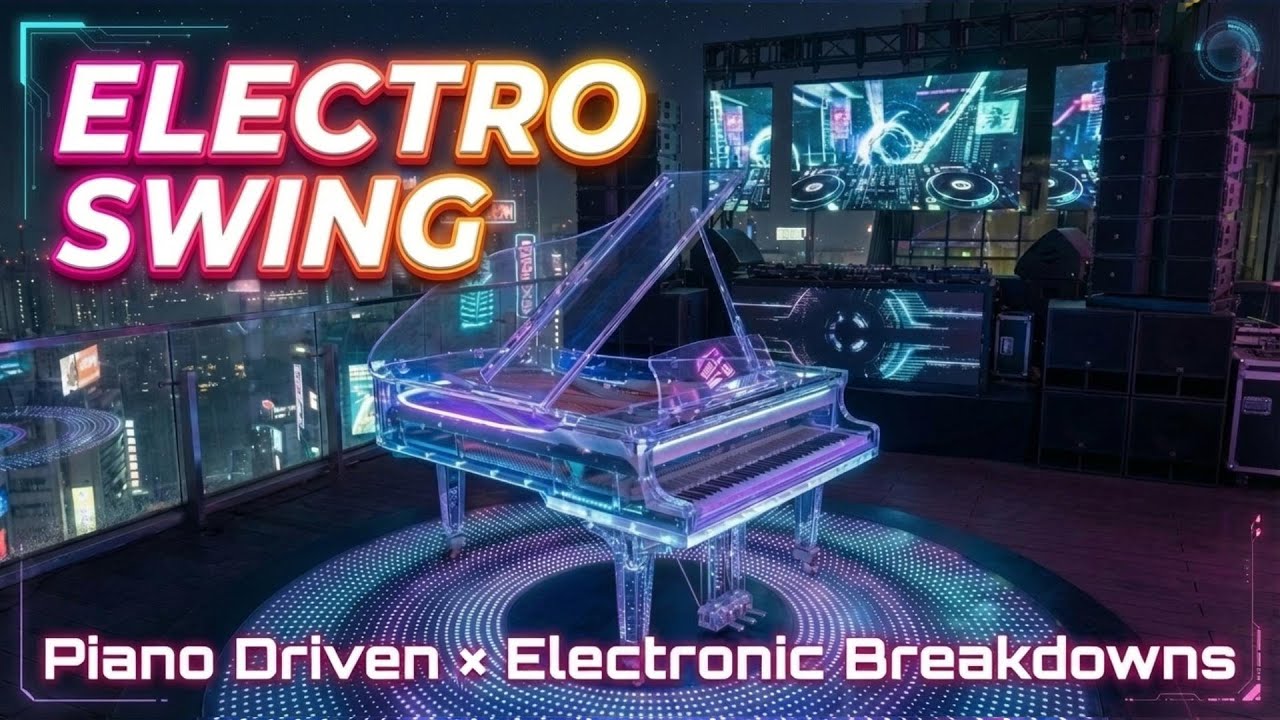 【Electro Swing / Swing House】Piano-Driven Electronica | Electronic Breakdowns Meet Jazz Grooves