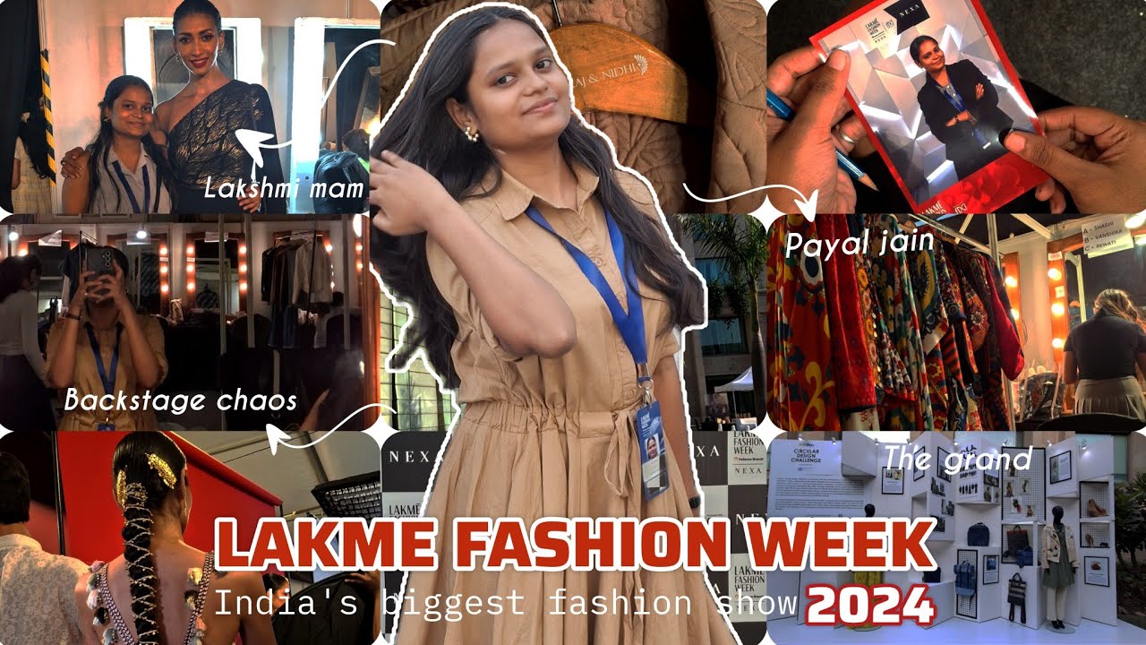 LAKME FASHION WEEK 2024❤️ #youtube #youtubevideo #fashion #lakmefashionweek #fashionevent #nift #art