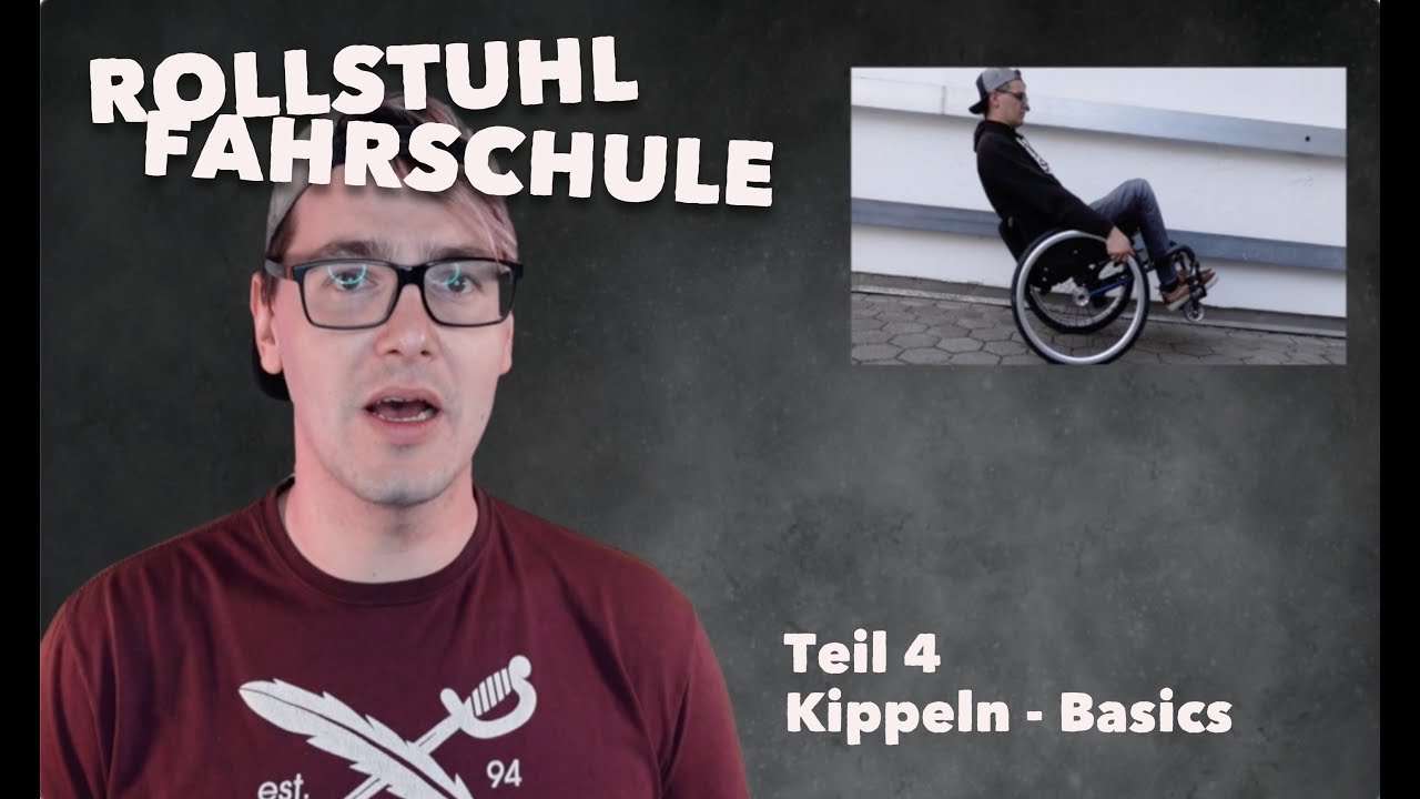 Rollstuhl fahren lernen - Teil 4: Kippeln - Basics