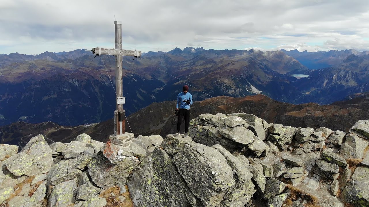Heimspitze - Gargellen,Vorarlberg - Austria - 4K Drone