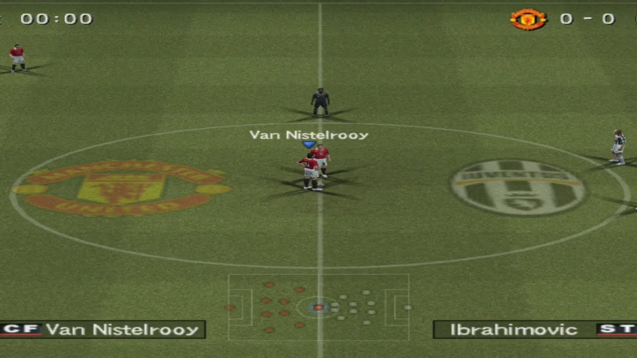 Winning Eleven 10 Ps2 Manchester united vs Juventus 
