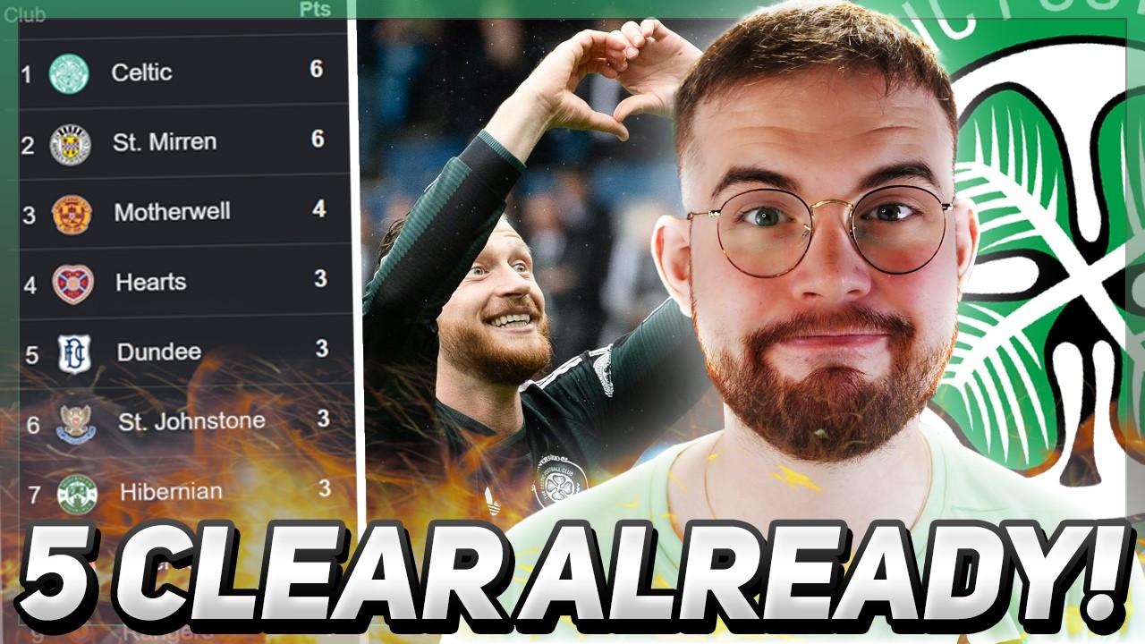 CELTIC FIVE CLEAR OF RANGERS ALREADY AFTER A GOOOOOD WEEKEND! | Will players sign this week?