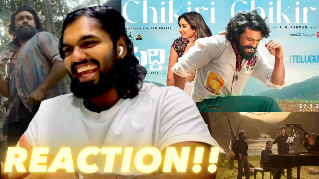 Chikiri Chikiri Video (from 'Peddi'), Instant BANGER! ( REACTION!! )